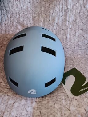 Retrospec Matte Light Blue Multi-Vent Skate and  Bike Helmet